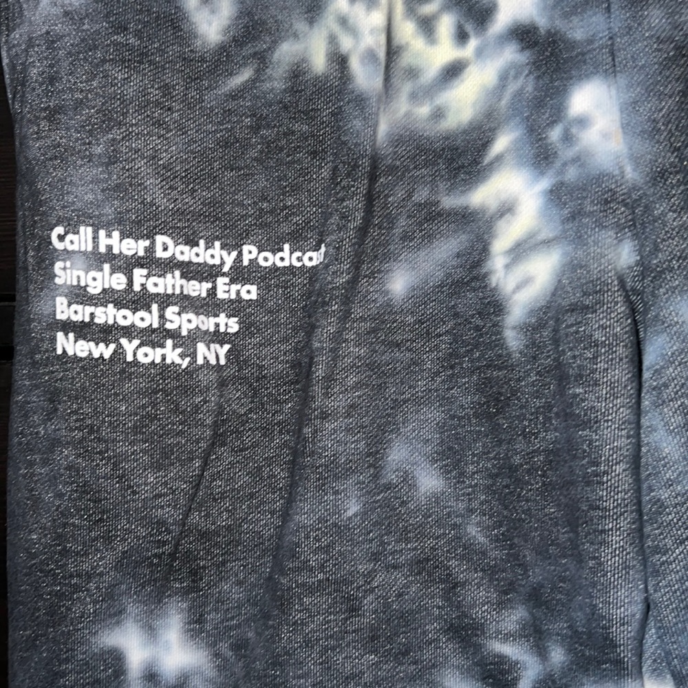 Gray Tie-Dye Women's Pants